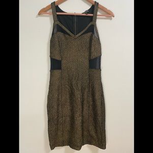 EXPRESS metallic Cocktail Dress